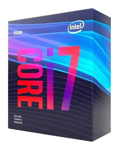 Processador gamer Intel Core i7-9700F BX80684I79700F de 8 núcleos