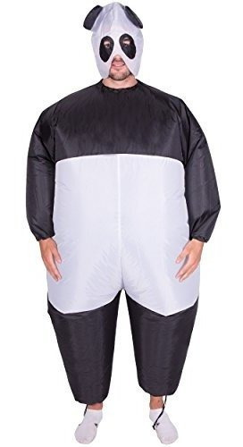 Disfraz Panda Bodysocks Inflable Para Adultos.