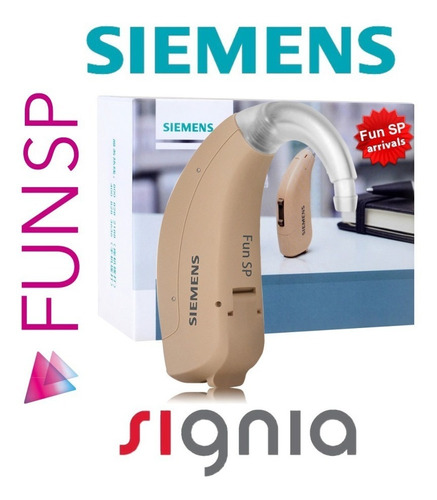 Audífonos Siemens Fun Sp Sordera Profunda ¡ Cuotas + Envío !