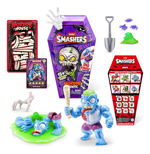 Smashers Zuru Horror House Head Scar
