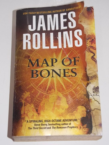 Livro Map Of Bones James Rollins 