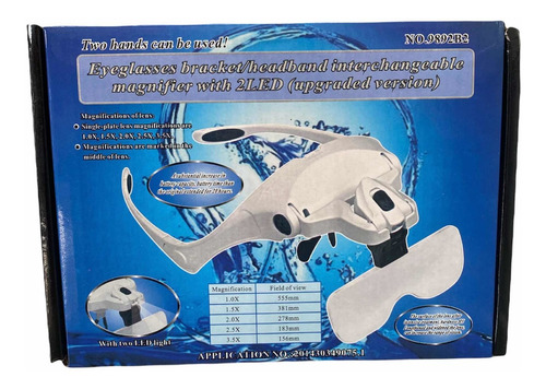 Lente Optovisor Con Lupa Y Luz Led