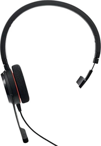 Auricular Mono Usb Jabra Evolve 20 Ms, Ideal Para Oficina