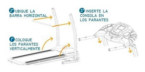 Imagen 8 de 8 de Cinta Correr Caminar Enerfit 720 Plus Caminadora Electrica