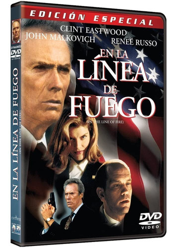 En La Línea De Fuego | Dvd Clint Eastwood Película Nueva