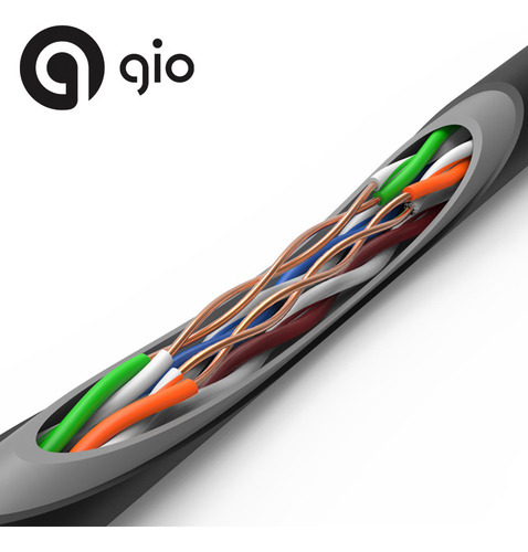 Cable De Red Utp Cat5e Blindado Para Exterior Bobina 305m