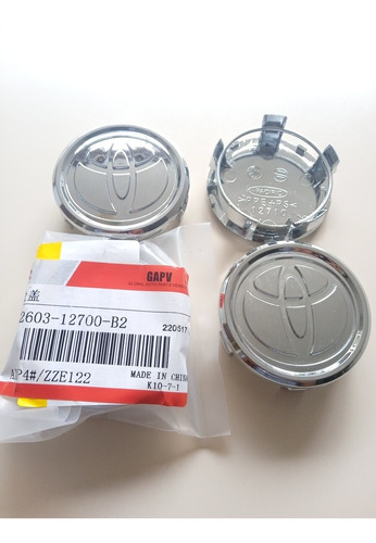 Tapa Centro De Rin Para Toyota Corolla 2003-2008 