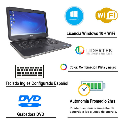 Imagen 5 de 10 de Laptop Notebook Dell E5430 I5 Ssd 480gb 8gb 14 Pulgadas Wifi