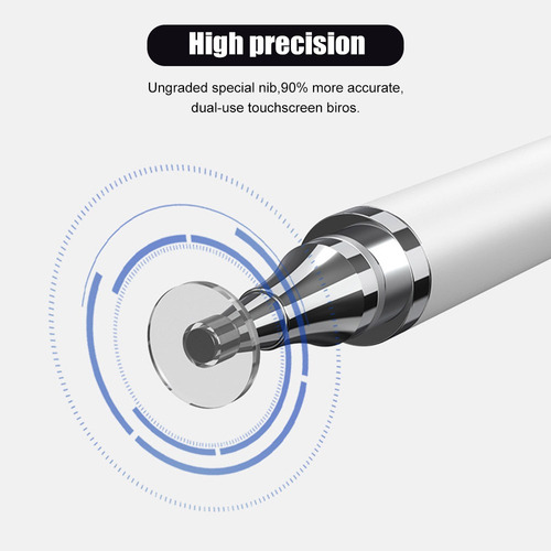 Harko Stylus Pen 2 In 1 Negro Para Android Y Apple
