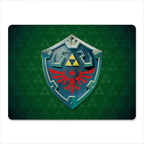 Mouse Pad Gamer Escudo Link Zelda - Presente Criativo Geek