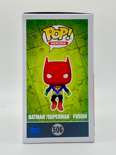 Funko Batman/superman Fusion # 506 Sticker Scc 2024 Limited