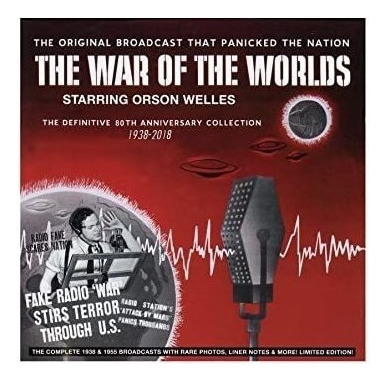 Welles Orson War Of The Worlds - Definitive 80th 1938-2018 C