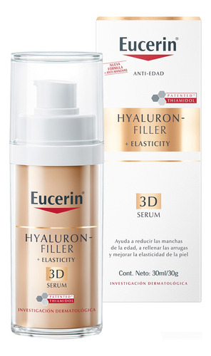 Eucerin Filler+elasticity Sérum Facial 3d Antiarrugas 30ml