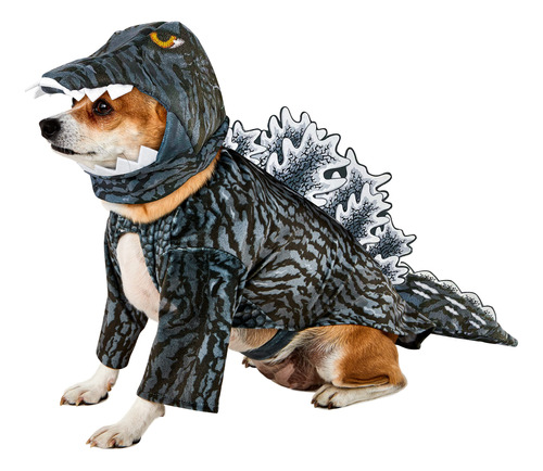 Disfraz Y Tocado Godzilla Para Mascotas: ¡sorprende!