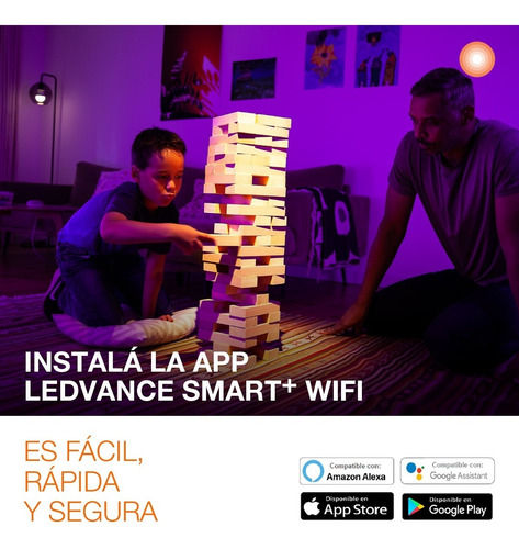 Imagen 5 de 7 de Led Dicro Gu10 5w Smart Wifi Ledvance Rgb App Celular Dim
