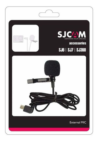 Microfone De Lapela - Mini Usb - Sjcam