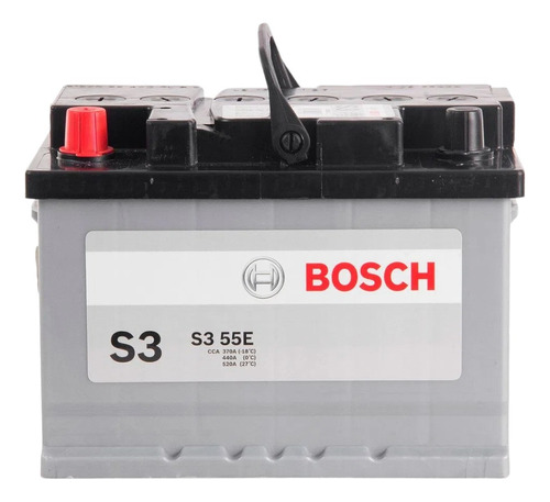 Bateria 55 A Positivo Izquierdo Bosch 12v 370 Cca