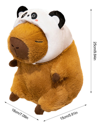 Juguete De Capibara, Capibara De Juguete Kawaii 25 Cm