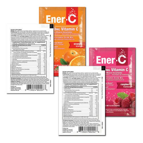 Ener-c Multivitaminico Polvo Vitamina C 1000mg 60 Sobres