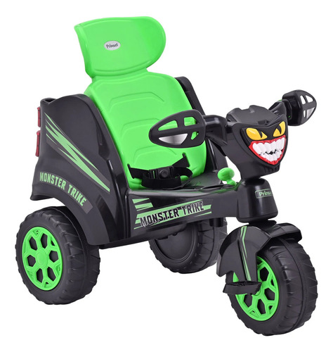 Triciclo Push Car Prinsel Super Trike Monster 2 En 1 Color Unisex Monster
