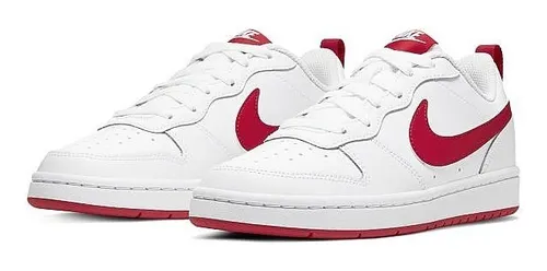 Nike Court Borough Blanco/rojo 103