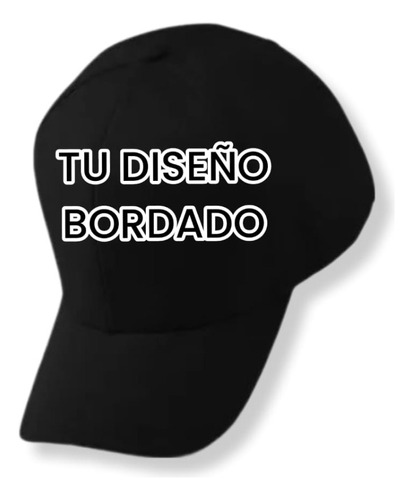 Gorra Personalizada Bordada Visera Curva Ajustable 2 Piezas