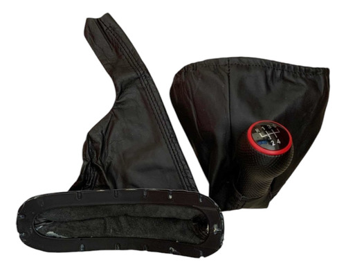 Kit Funda Palanca Velocidades,freno Mano,pomo Golf Jetta A3