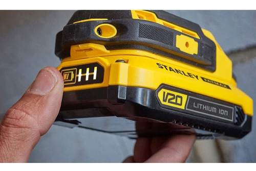 Taladro Percutor 1/2'' 20v Fatmax 50nm Stanley Scd711c2k-b2