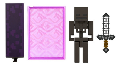 Figura Coleccionable Minecraft Vanilla Wither Skeleton