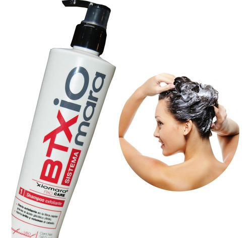 Xiomara 6 Shampoo Exfoliante Purificador Btx Paso 1 250 Ml