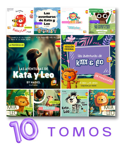 Colecc. Las Aventuras De Kata... X 10 Tomos (ebook) 0a8 Años