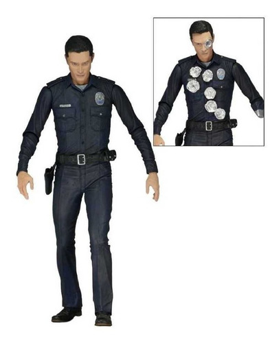 Figura Terminator T-1000 Police Disguise - Neca - Gw041