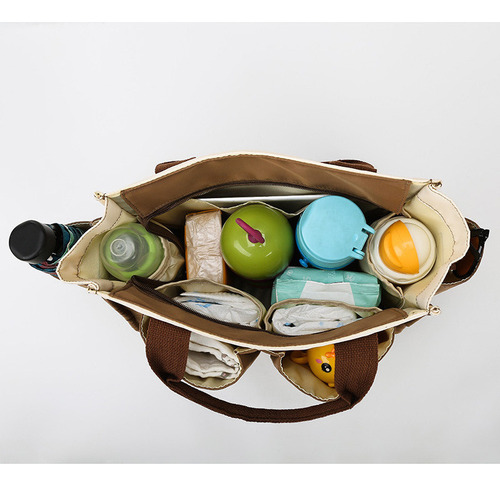Bolsa Anti-mãe E Bebê Com Vários Compartimentos Para Sair