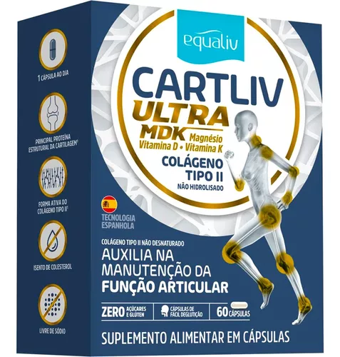 Colágeno Tipo 2 Uc 2 E Ct 2 - Carti Master Ultra C/ 60