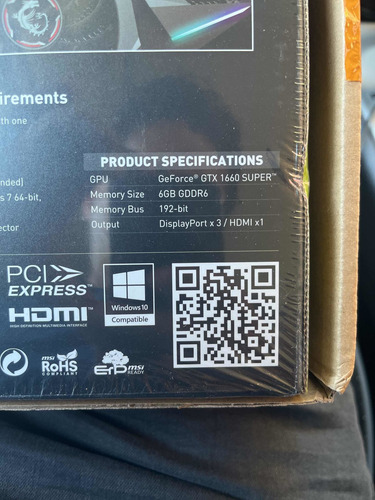 Imagen 6 de 10 de Gtx 1660 Super 6gb