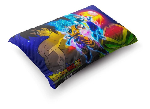 Imagen 3 de 5 de Funda De Almohada Dragon Ball Super Broly 70x45cm Vudú Love
