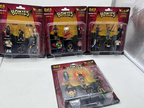 Homies Series 14. Set De 4 Con 6 Piezas Cada Set