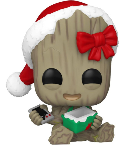 Funko Pop! Marvel Holiday - Groot com presentes #1440