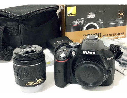 Nikon D5300 (com Defeito) + Correia + 18-55mm Vr + Bag