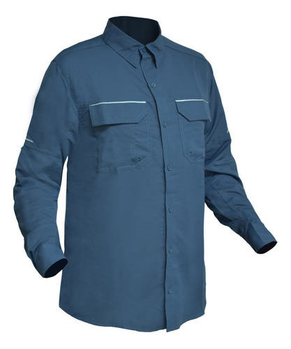 Camisa Outdoor Trekking Protección Uv Ripstop M/l Hombre