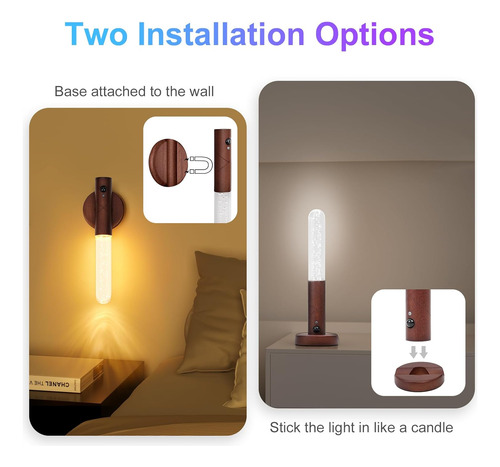 Luces Nocturnas Con Sensor De Movimiento Para Interiores, Ju