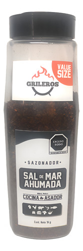 Sal De Mar Ahumada Grileros 1 Kg Para Sazonar