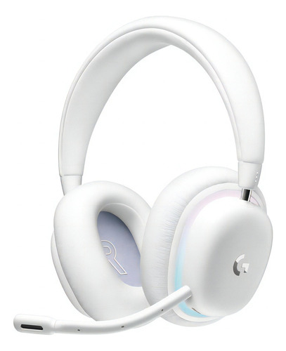 Logitech G735 Aurora Collection, Diadema Gamer Inalámbrica Color Blanco