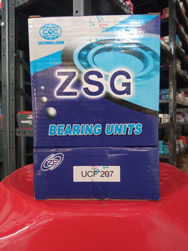 Ucf207 Chumacera Flange 4 Huecos 35 Milimetros 