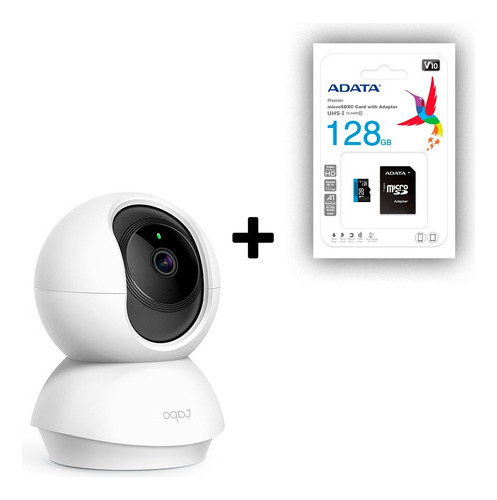 Tp-link Tapo C210 Camara De Seguridad 360° Wifi 2k + 128gb