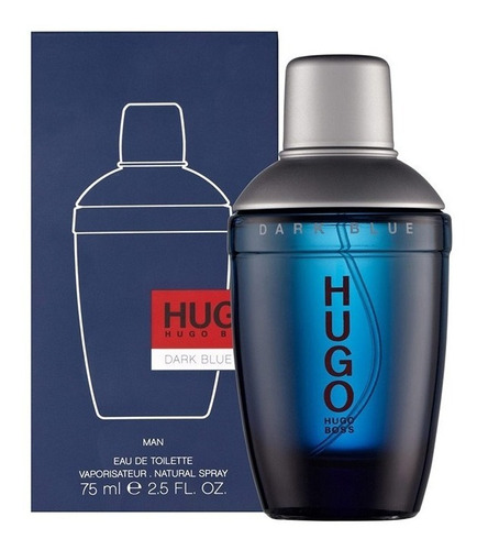 Hugo Boss Hugo Dark Blue Hombre Eau De Toilette 75 Ml