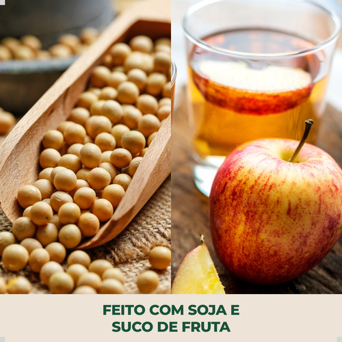 Suco De Soja Ades Sabor Maçã 1l Pack Com 6 Unidades