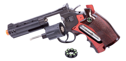 Imagen 2 de 5 de Revolver Crosman Ztorm Z357 Airsoft 6mm Co2 400fps