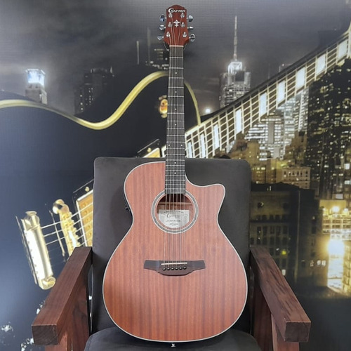 Imagem 2 de 8 de Violao Crafter Orchestra Eletroacústico Cutaway Ht-100ce/alm
