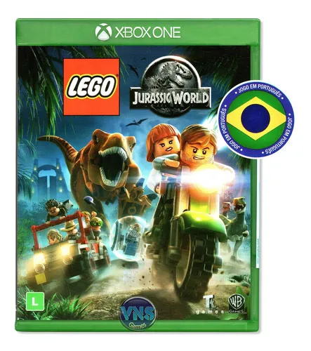 Lego Jurassic World O Mundo Dos Dinossauros Xbox 360 Original